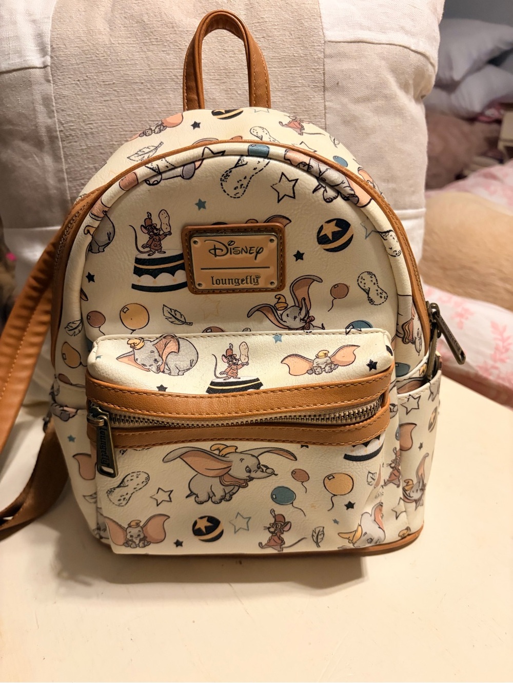Loungefly Dumbo Cream Backpack